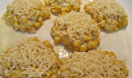 кукурузные оладушки солнечные