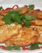 Куриные оладушки Солнышко