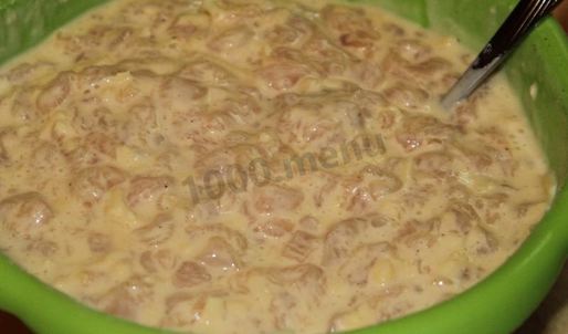 куриные оладушки солнышко