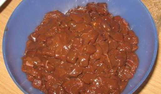 куриные оладьи с печенью