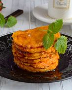 Морковные оладьи