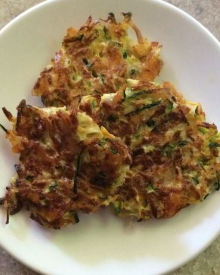 Рецепт оладушек из кабачков