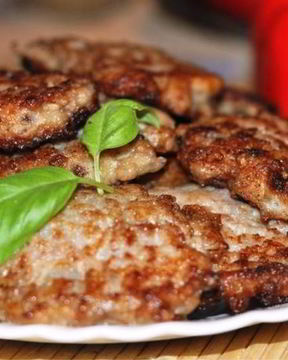 Оладушки мясные