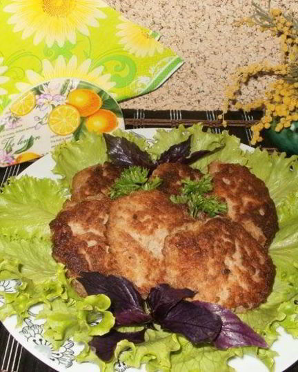 Рецепт оладий из говядины