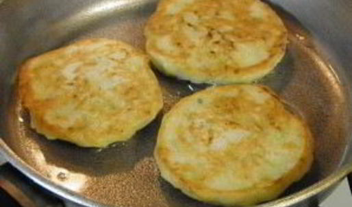 оладьи из кабачков на кефире