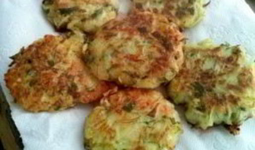 оладьи из кабачков с сыром и чесноком