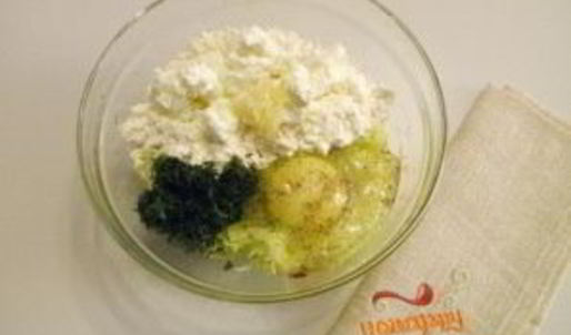 оладьи из кабачков с творогом