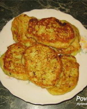 Оладьи из кабачков