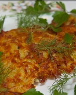 Оладьи из картофеля