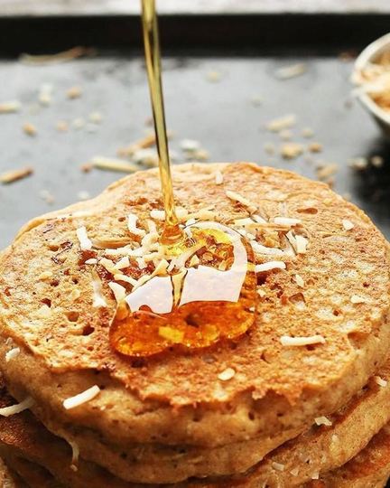 Рецепт оладий из кокосовой муки