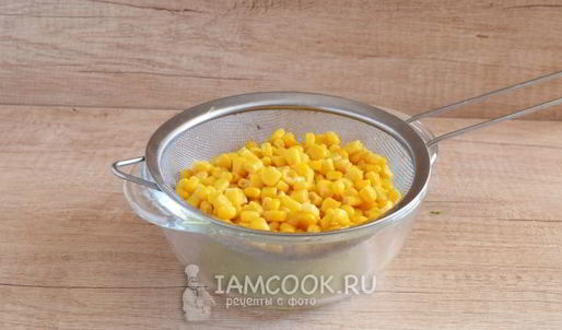 оладьи из консервированной кукурузы