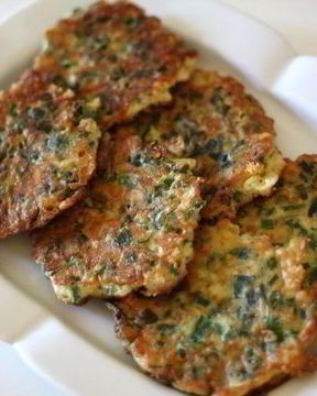 Оладьи из лука