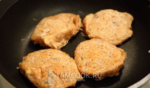 оладьи из овсяных хлопьев на воде