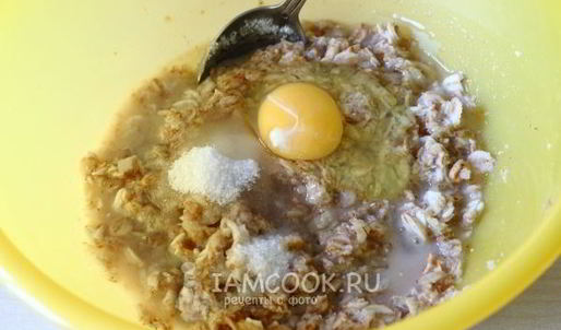 оладьи из овсяных хлопьев на воде