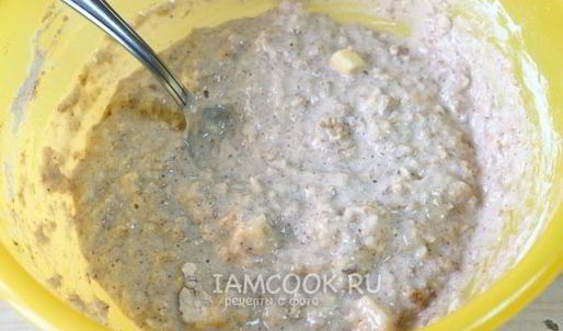 оладьи из овсяных хлопьев на воде