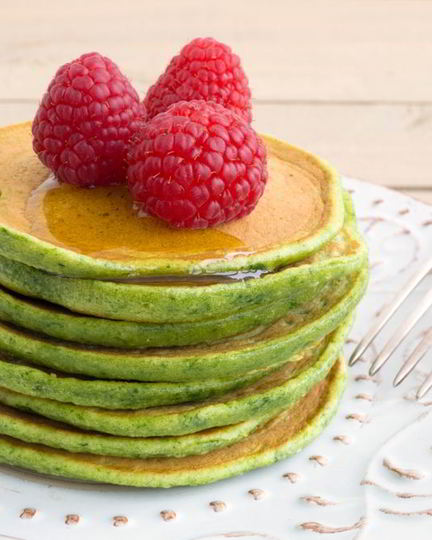 Рецепт оладий из шпината