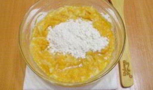 оладьи из тыквы и яблок