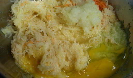 оладьи кабачково-картофельные