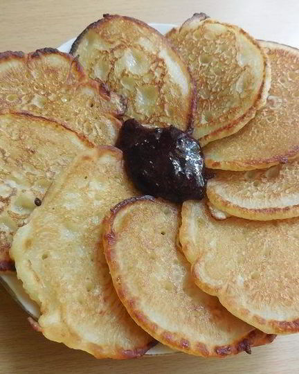 Рецепт оладий классических на дрожжах