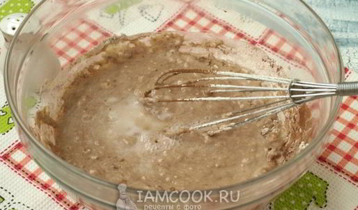 оладьи на кислом молоке с какао