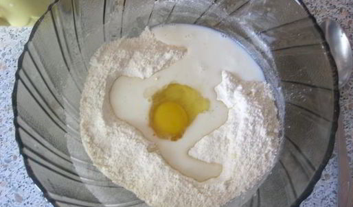 оладьи на молоке с корицей