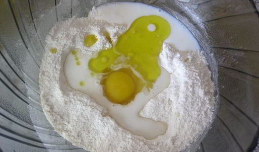 оладьи на молоке с корицей