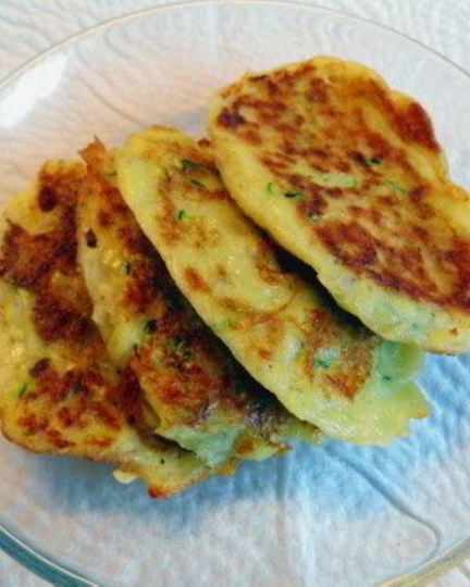 Рецепт оладий овсяно-овощные