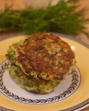 Оладьи с кабачком