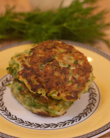 Рецепт оладий с кабачком