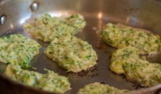 оладьи с кабачком