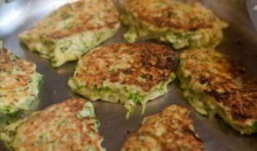 оладьи с кабачком