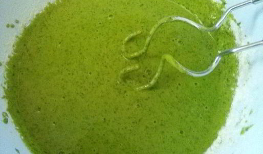 оладьи со шпинатом