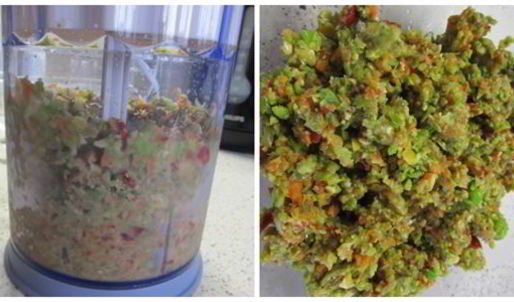 овощные оладьи с йогуртовым соусом