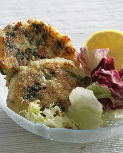 Рецепт овощных оладий с творогом