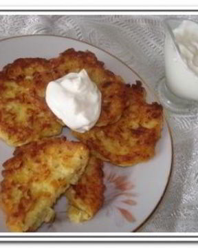 Овощные оладьи