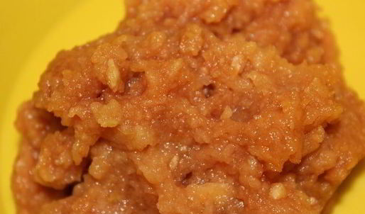 овсяные оладушки с яблочками