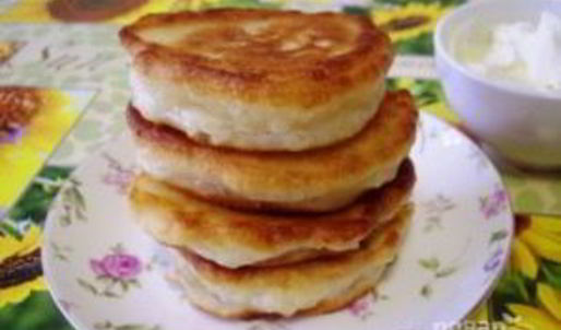 пышные дрожжевые оладьи