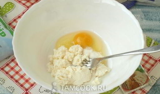 пышные оладьи с творогом на кефире