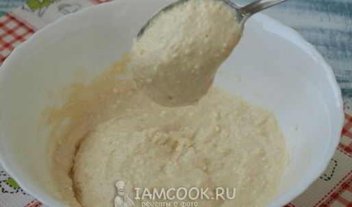 пышные оладьи с творогом на кефире
