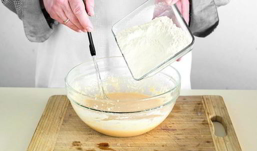 пышные оладьи с яблоками