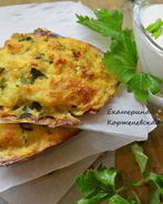 Рыбные оладушки с йогуртовым соусом