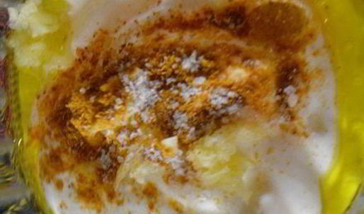 рыбные оладушки с йогуртовым соусом