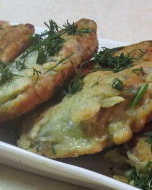 Рыбные оладушки