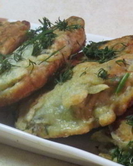 Рецепт рыбных оладушек