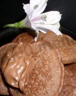 Шоколадно-кофейные оладьи