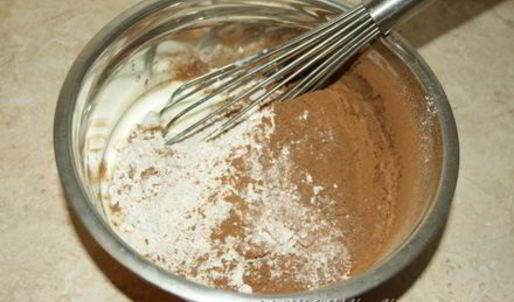 шоколадные оладушки