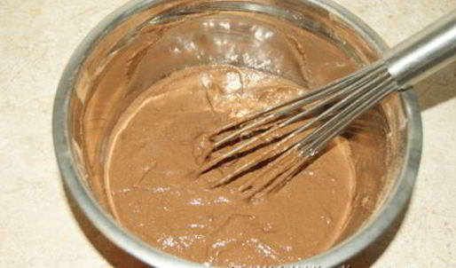 шоколадные оладушки