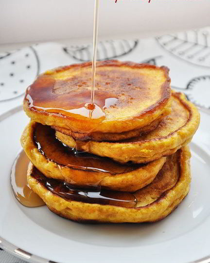 Рецепт тыквенных оладий с пряностями