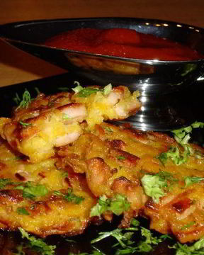 Тыквенные оладьи Солнышко