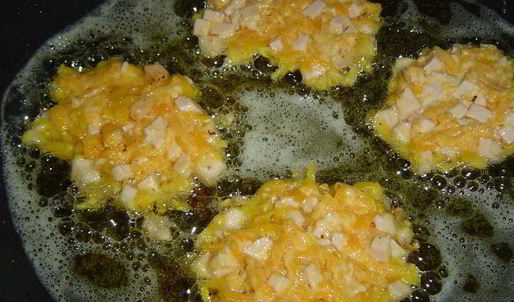 тыквенные оладьи солнышко